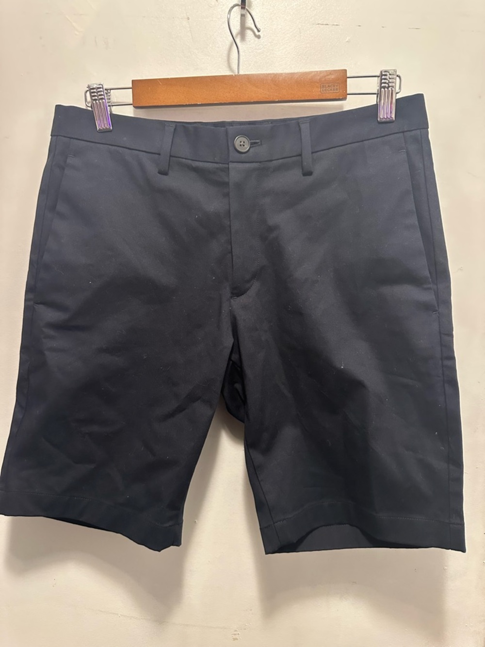 Theory Zaine SW S Twill Chino Shorts Baltic Blue Size 30 NWT